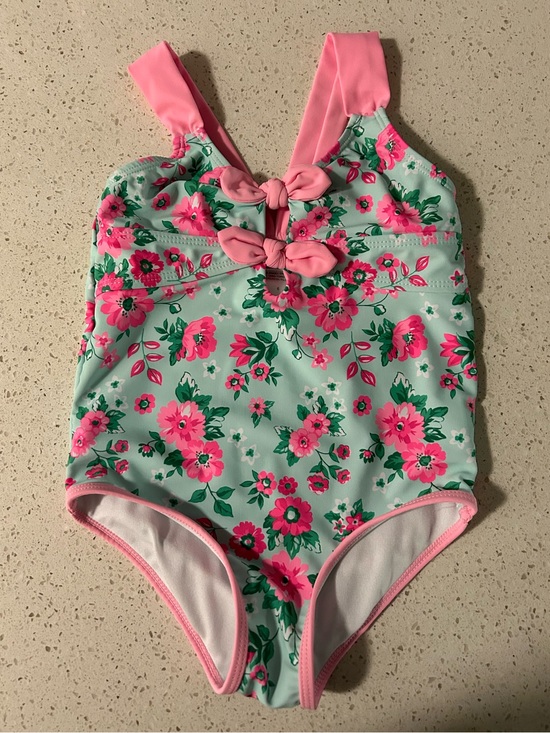 Nicole Miller Other - NICOLE MILLER Pink Floral One-Piece Swimsuit Size 6 EUC